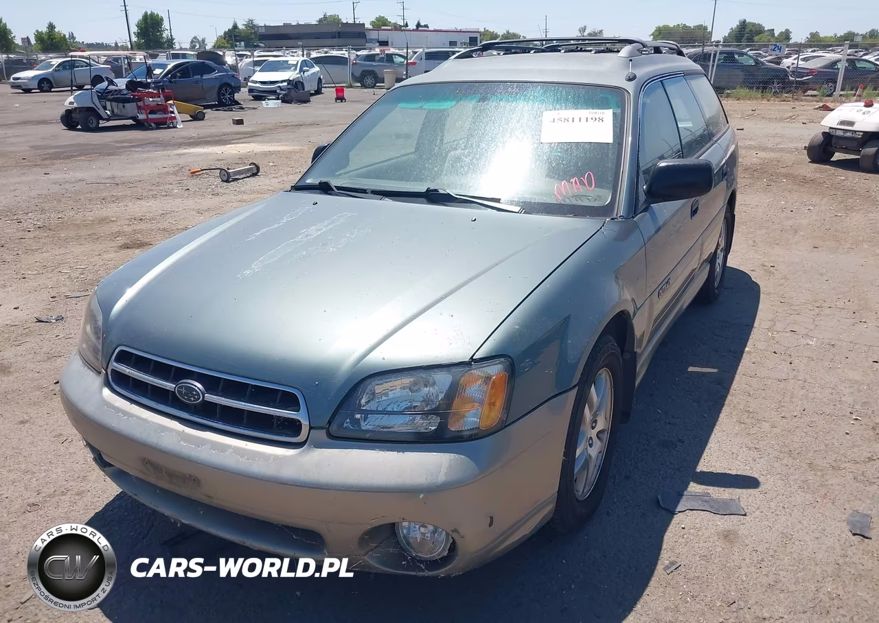 2001 Subaru Outback VIN:4S3BH665717642490 - 2