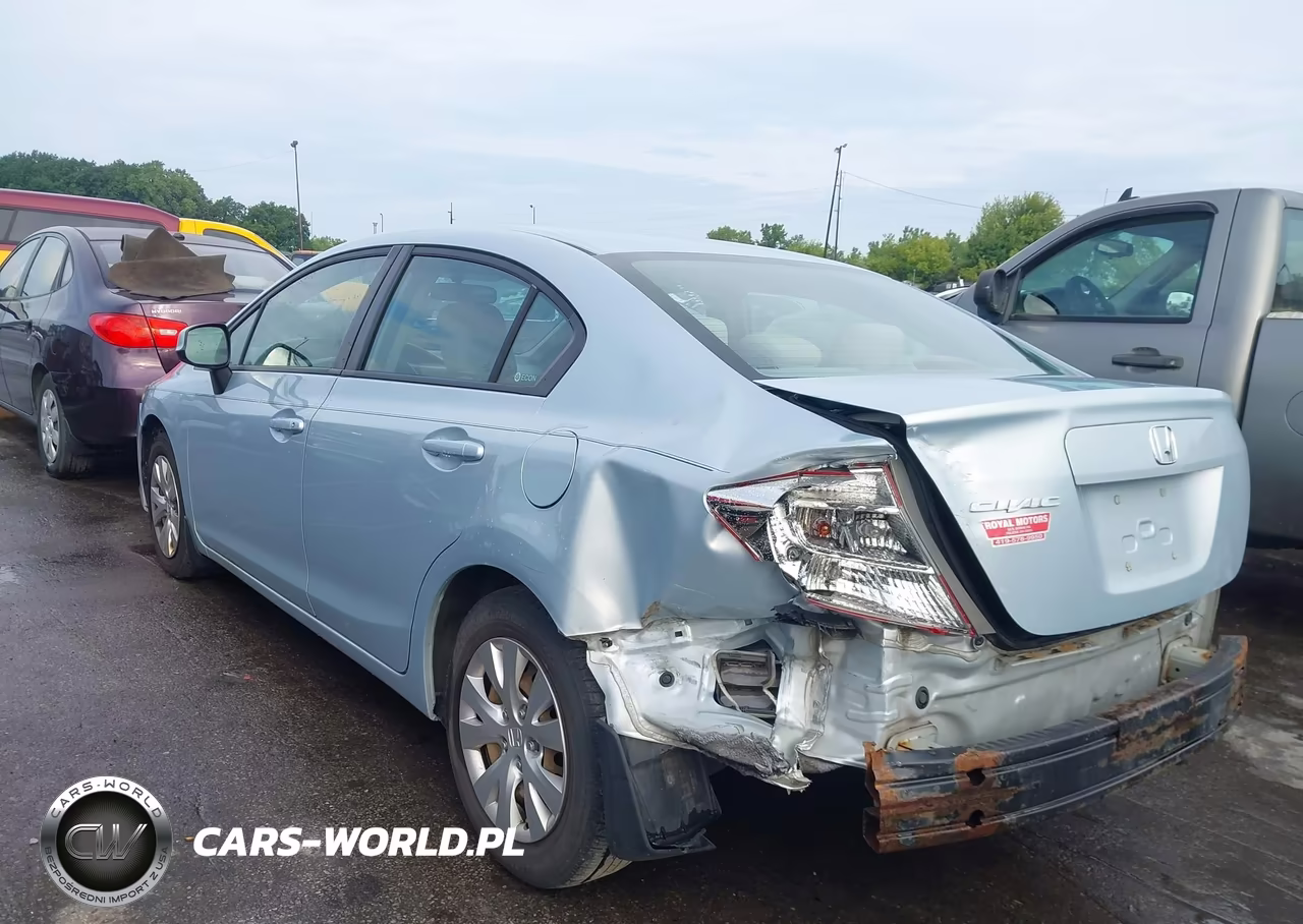 2012 Honda Civic Lx VIN:19XFB2F59CE007429 - 3