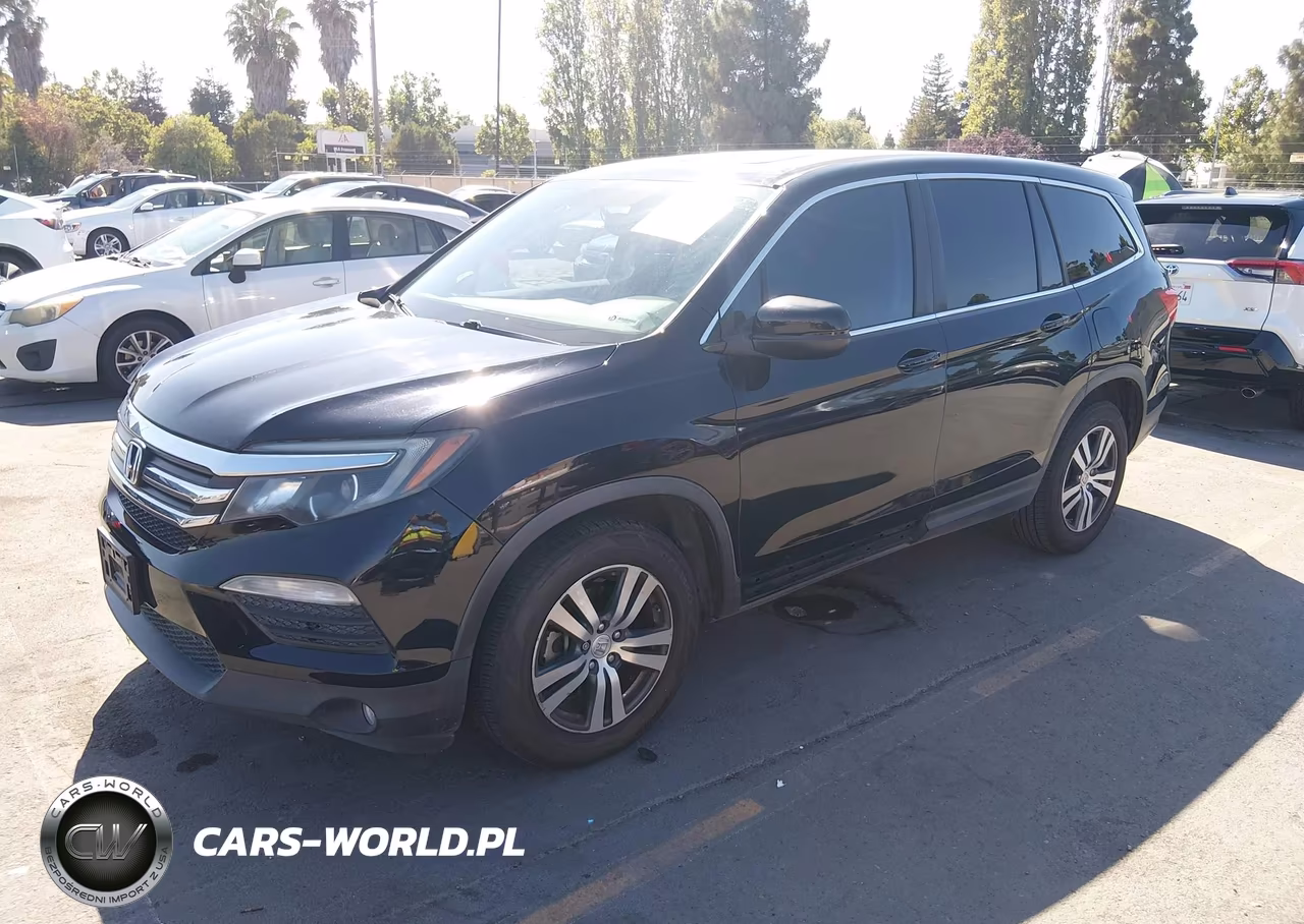 2016 Honda Pilot Ex-L VIN:5FNYF5H57GB029022 - 2