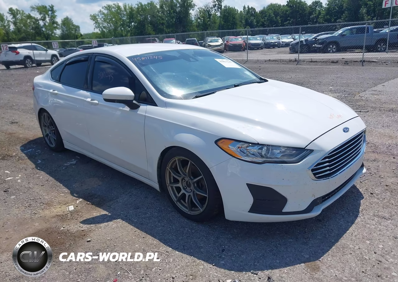 2020 Ford Fusion Se VIN:3FA6P0T92LR166904 - 1
