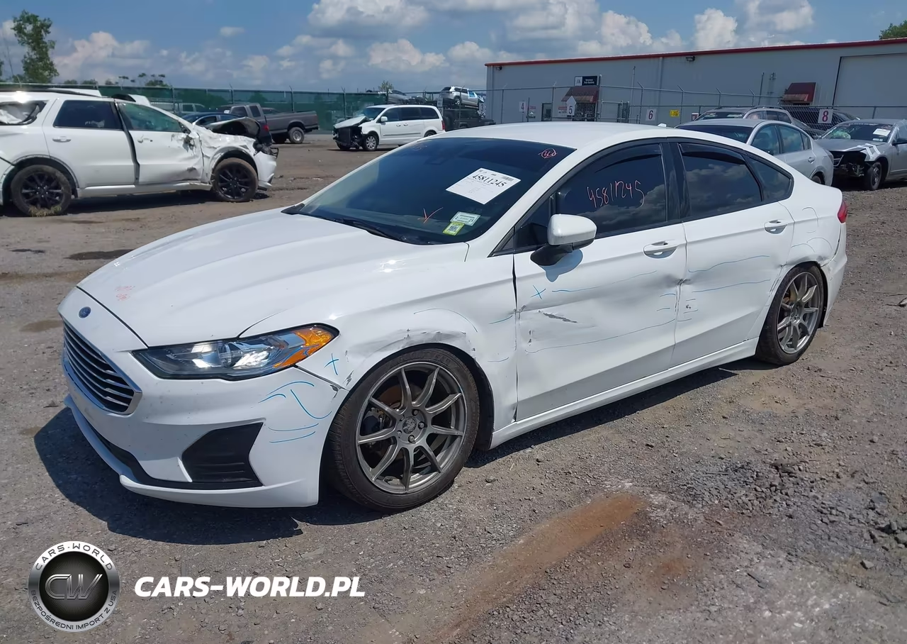 2020 Ford Fusion Se VIN:3FA6P0T92LR166904 - 2