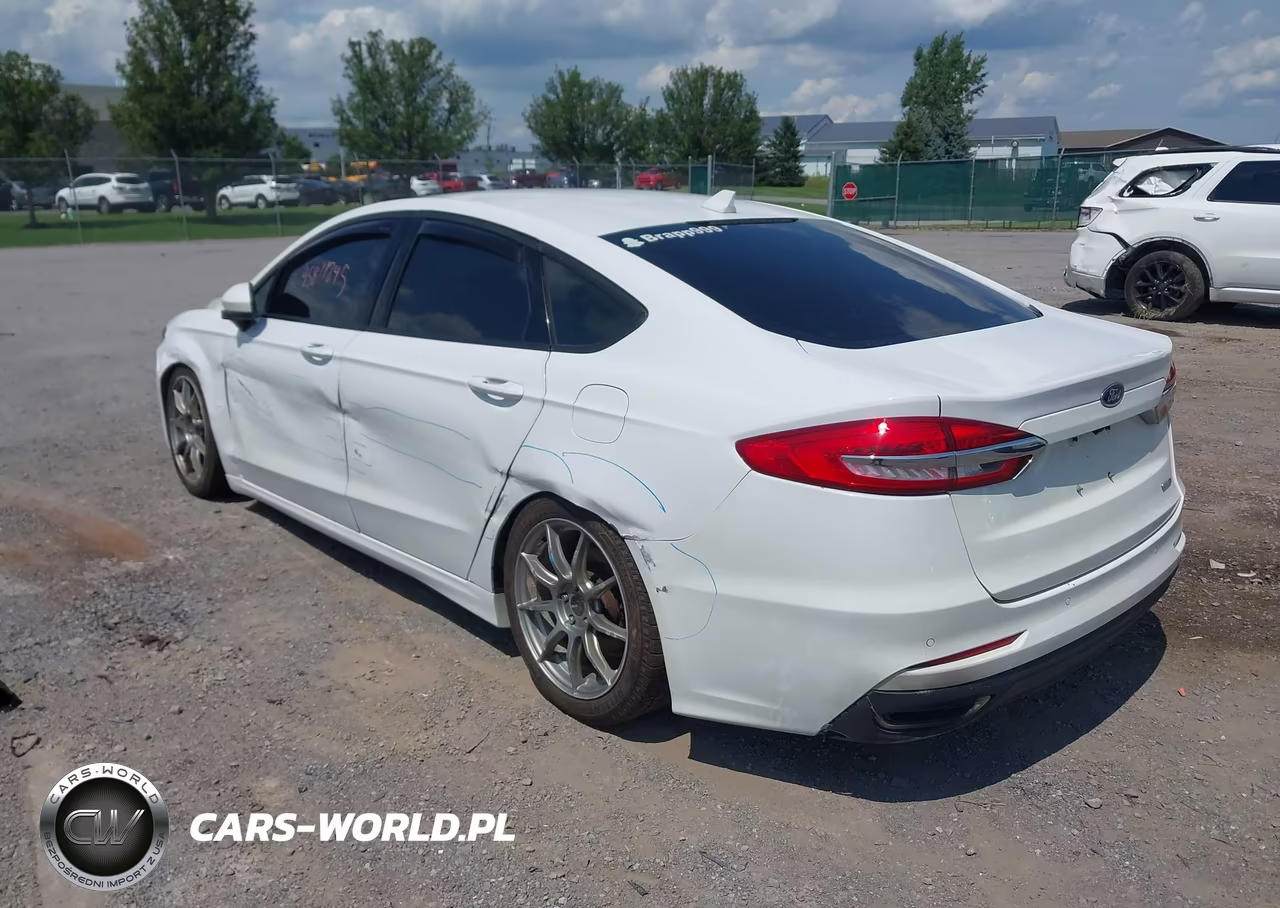 2020 Ford Fusion Se VIN:3FA6P0T92LR166904 - 3