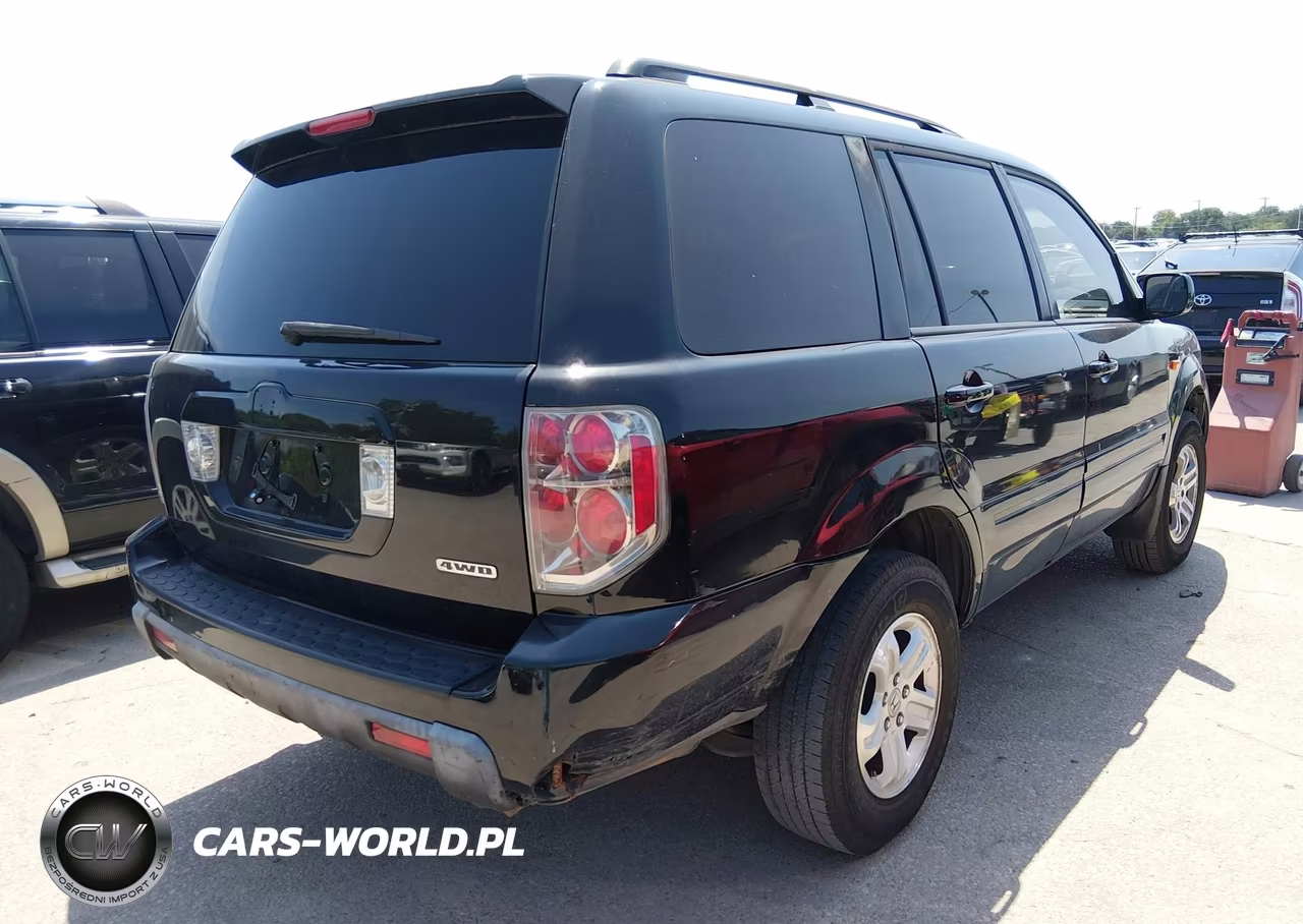 2008 Honda Pilot Vp VIN:5FNYF18238B049364 - 4