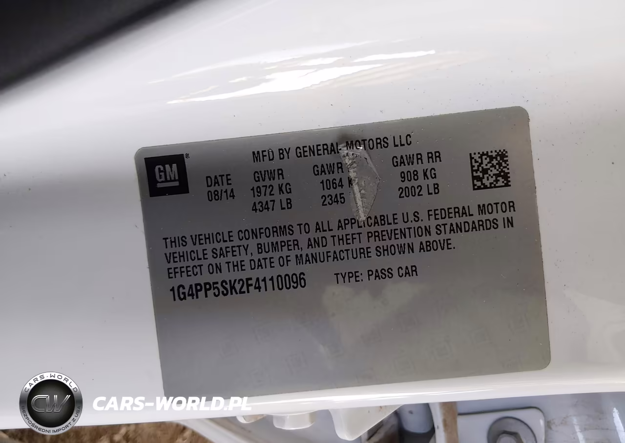 2015 Buick Verano VIN:1G4PP5SK2F4110096 - 9