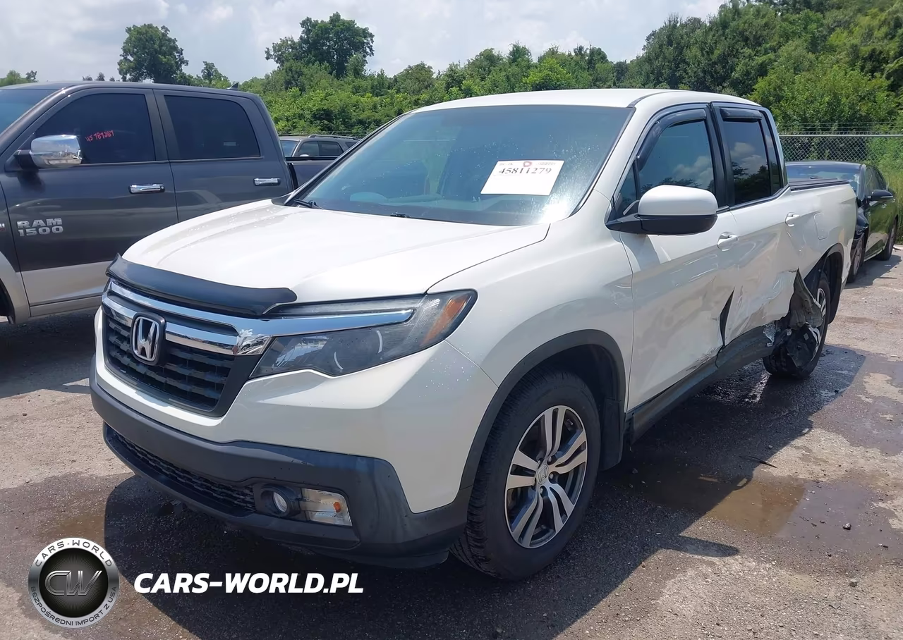 2017 Honda Ridgeline Rts VIN:5FPYK2F49HB010324 - 2