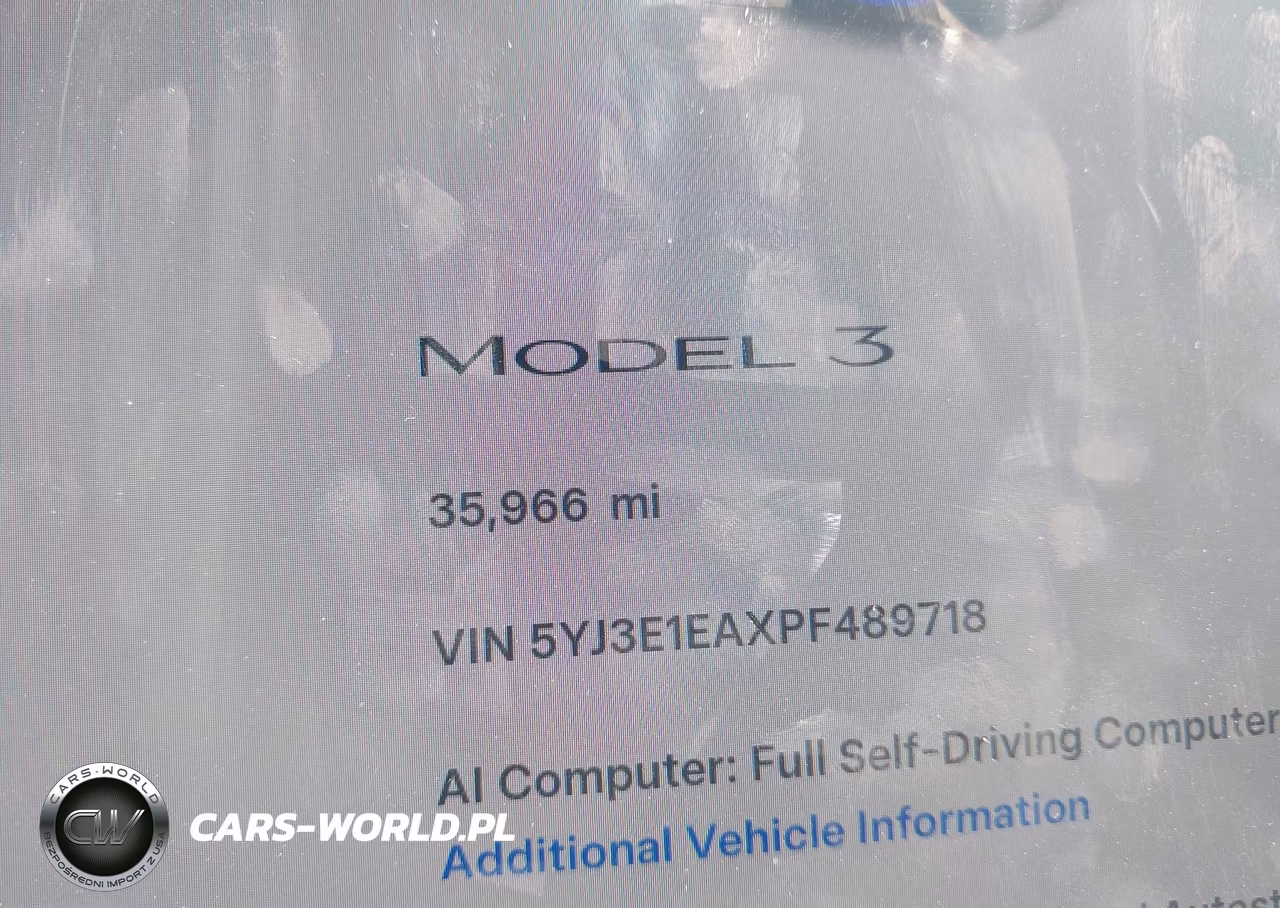 2023 Tesla Model 3 Rear-Wheel Drive VIN:5YJ3E1EAXPF489718 - 15