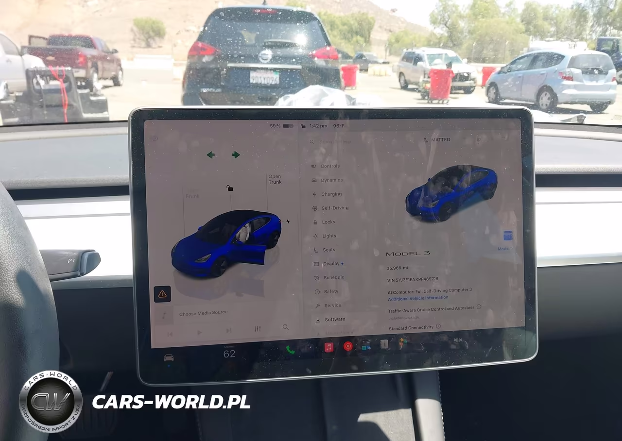2023 Tesla Model 3 Rear-Wheel Drive VIN:5YJ3E1EAXPF489718 - 18