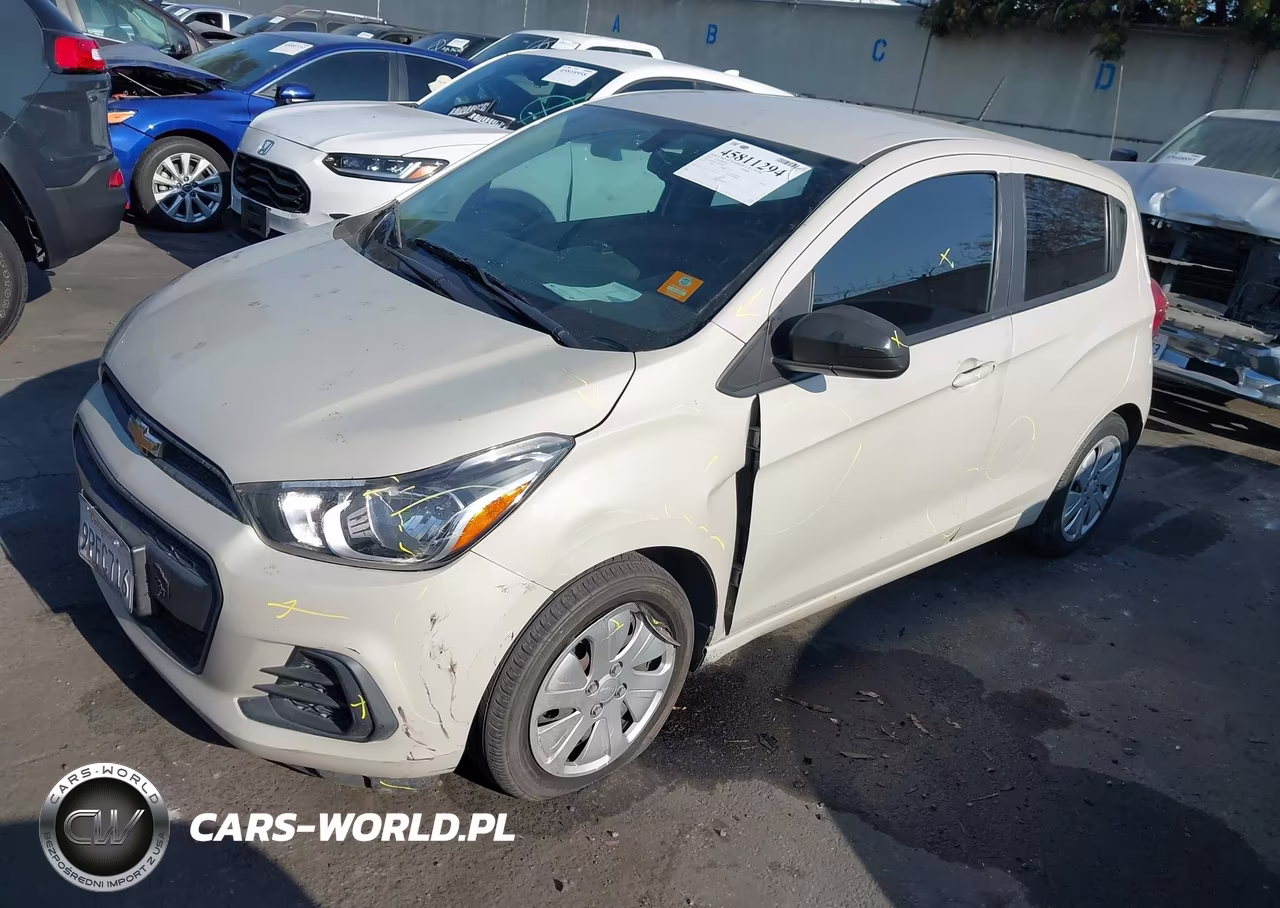 2016 Chevrolet Spark Ls Cvt VIN:KL8CB6SAXGC634949 - 2