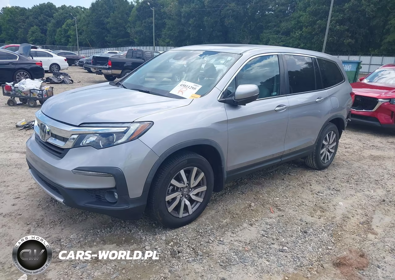 2020 Honda Pilot 2Wd Ex-L VIN:5FNYF5H59LB020140 - 2