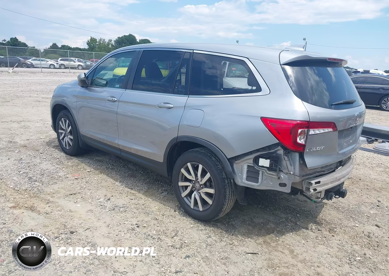 2020 Honda Pilot 2Wd Ex-L VIN:5FNYF5H59LB020140 - 3