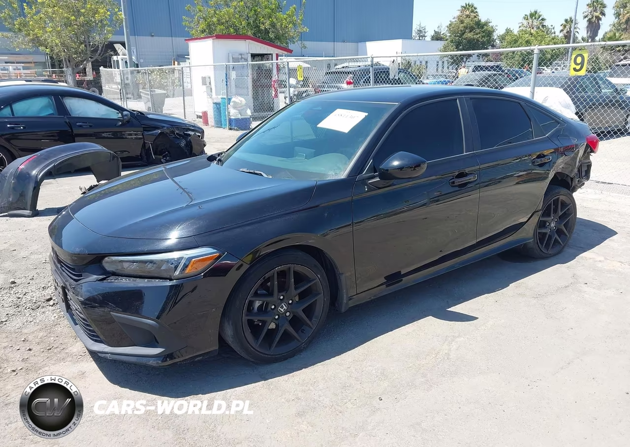 2022 Honda Civic Sport VIN:2HGFE2F55NH562765 - 2