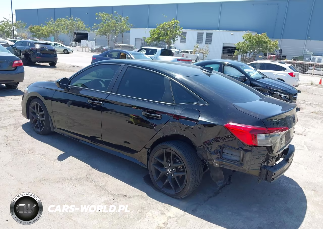 2022 Honda Civic Sport VIN:2HGFE2F55NH562765 - 3