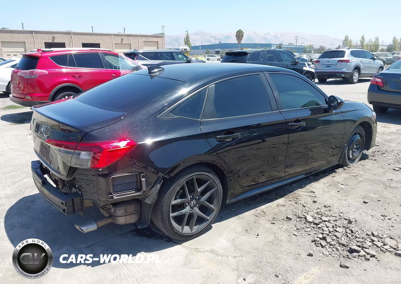 2022 Honda Civic Sport VIN:2HGFE2F55NH562765 - 4