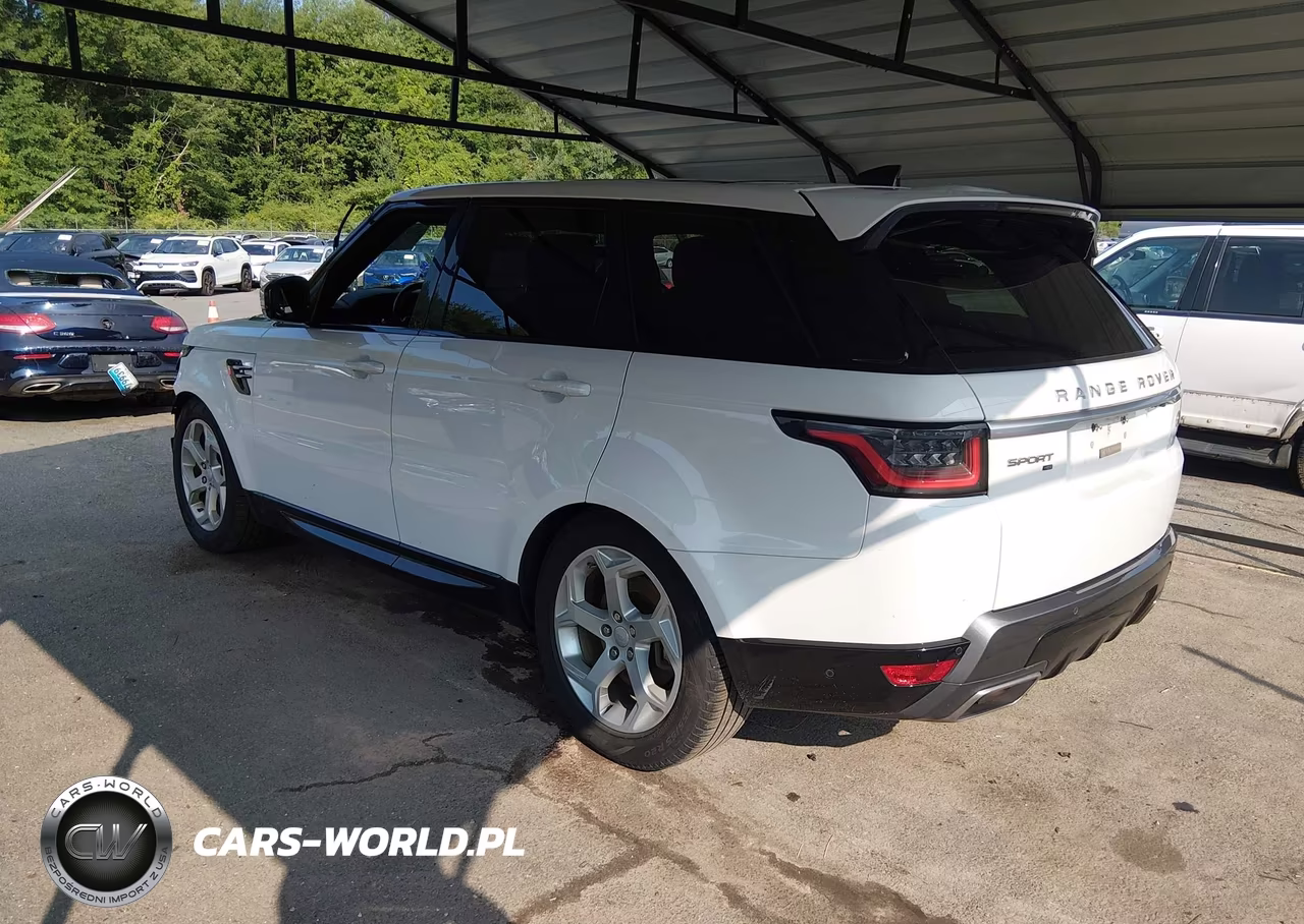 2020 Land Rover Range Rover Sport Hse Mhev VIN:SALWR2SU8LA880450 - 3