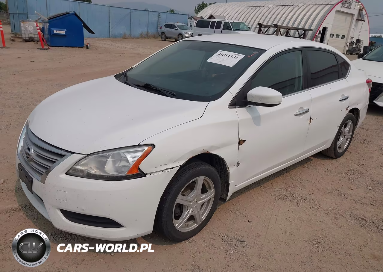 2015 Nissan Sentra S VIN:3N1AB7AP8FY275930 - 2