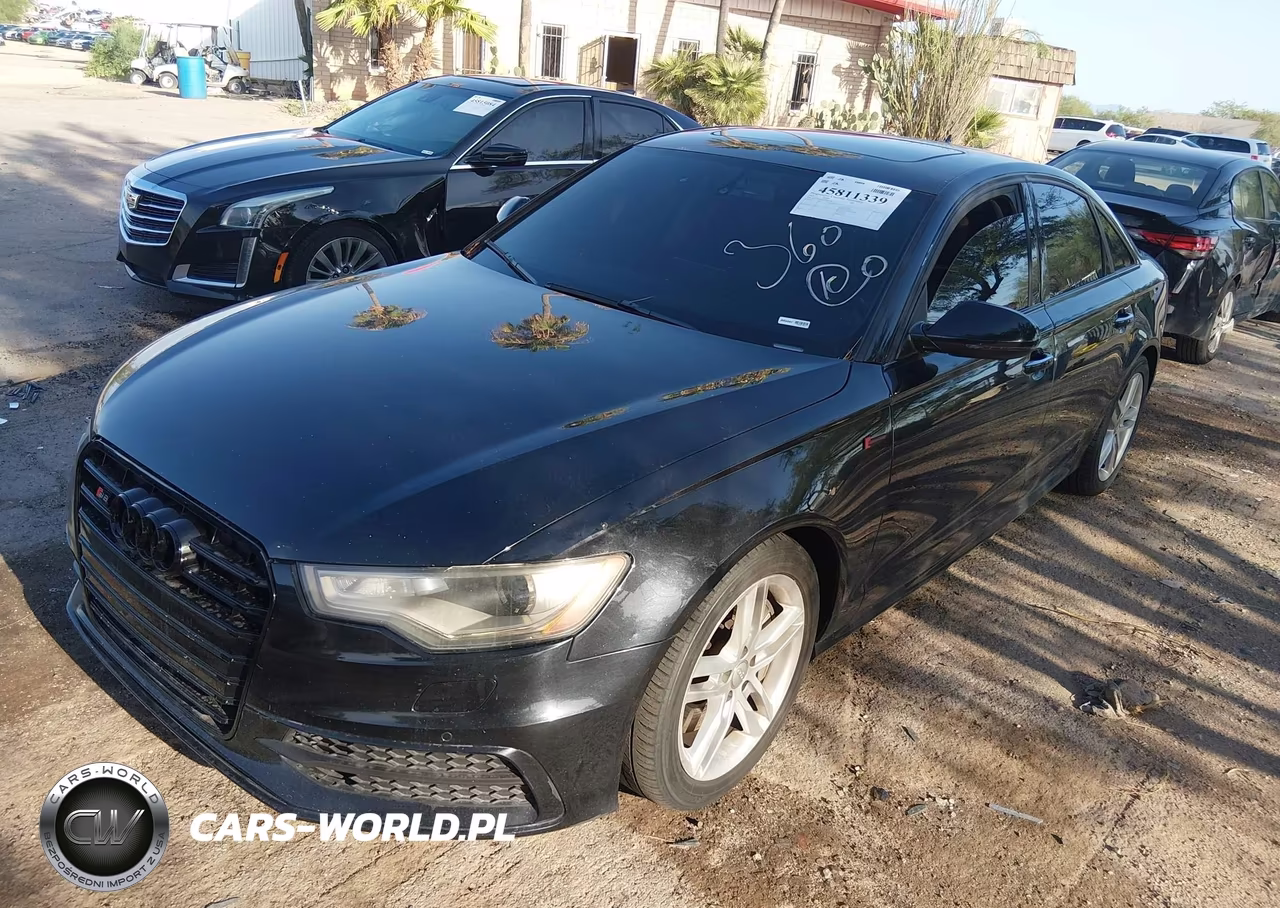2012 Audi A6 3.0T Prestige VIN:WAUHGAFC0CN161958 - 2