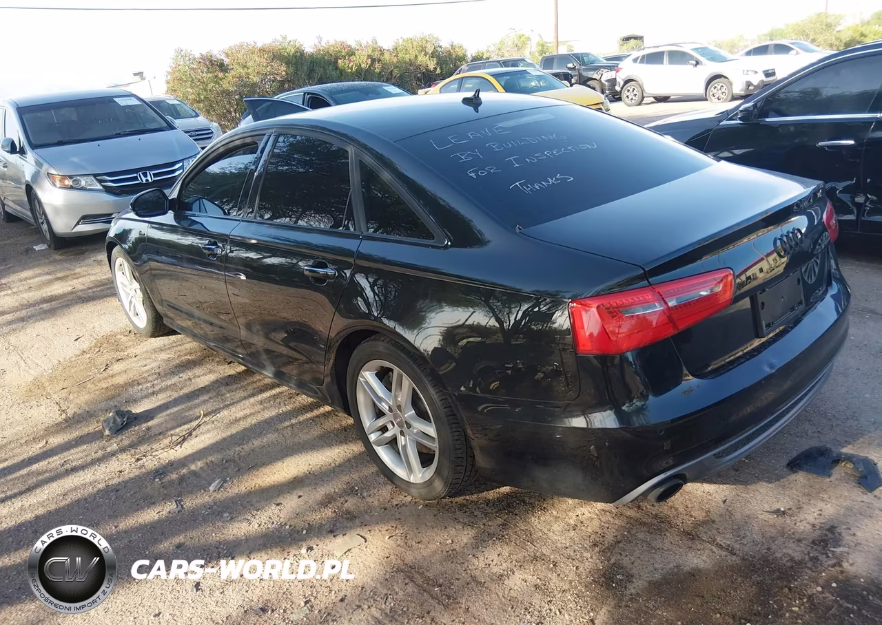 2012 Audi A6 3.0T Prestige VIN:WAUHGAFC0CN161958 - 3