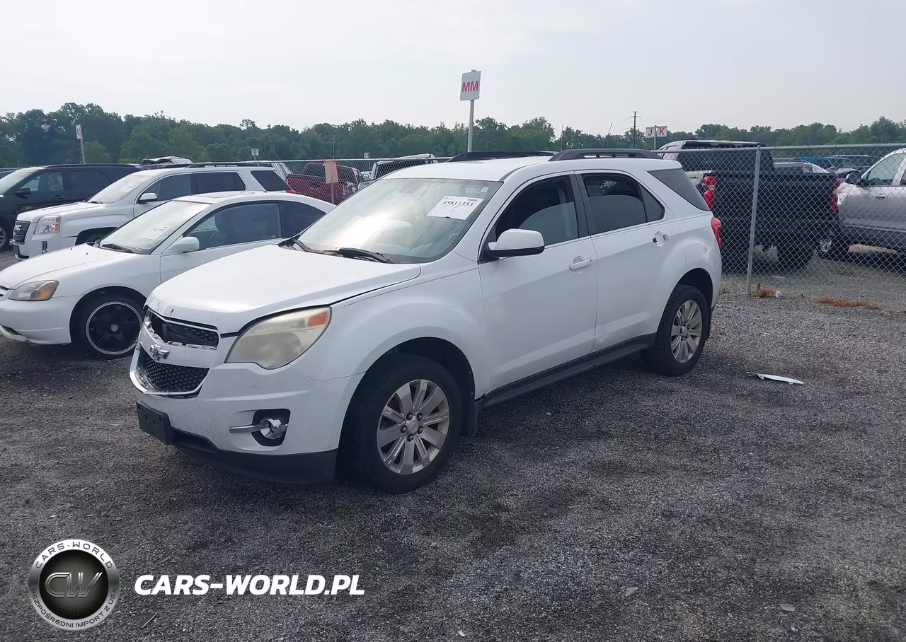 2011 Chevrolet Equinox Lt W-2Lt VIN:2CNFLPE53B6370864 - 2
