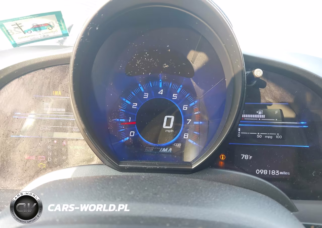2015 Honda Cr-Z Ex VIN:JHMZF1D66FS000087 - 7