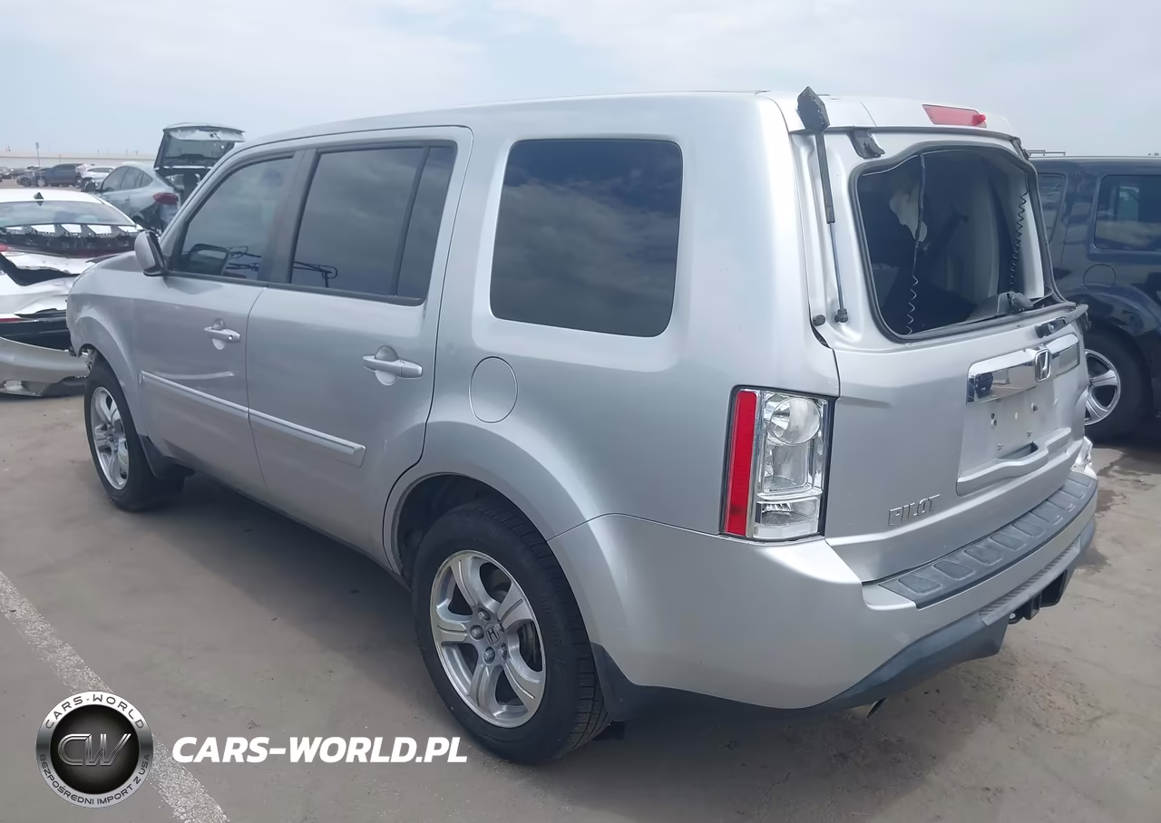 2014 Honda Pilot Ex-L VIN:5FNYF4H55EB024148 - 3
