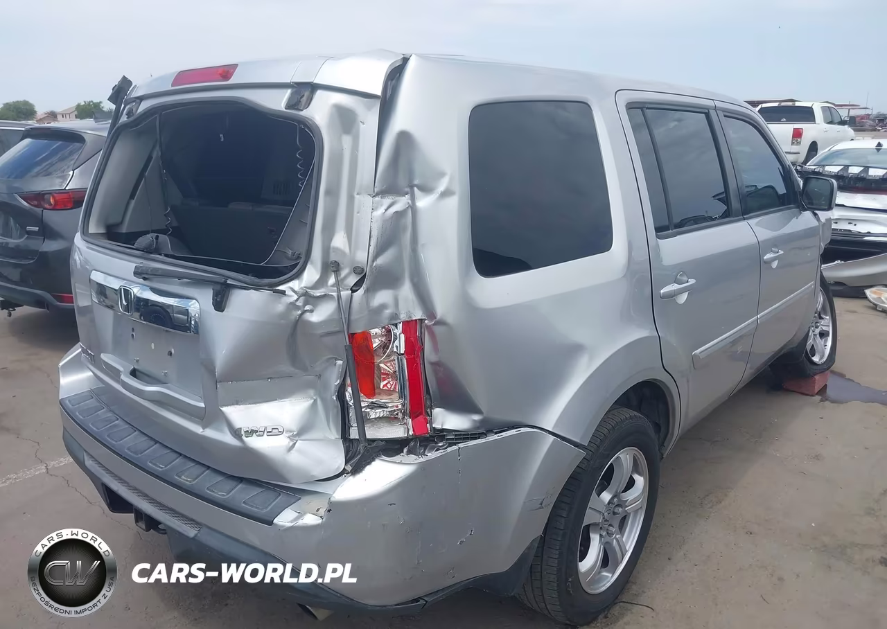 2014 Honda Pilot Ex-L VIN:5FNYF4H55EB024148 - 4