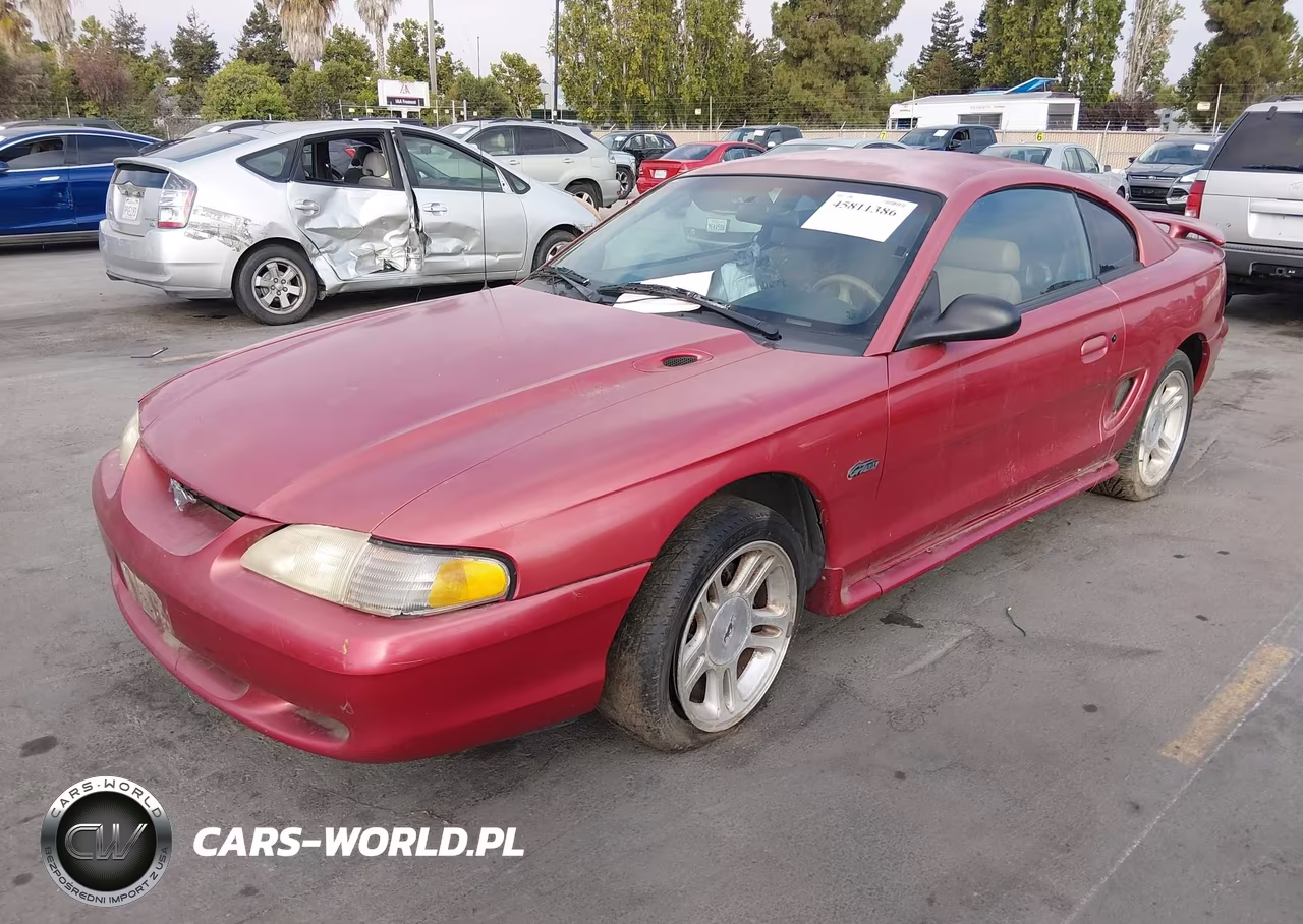 1998 Ford Mustang Gt VIN:1FAFP42XXWF245973 - 2