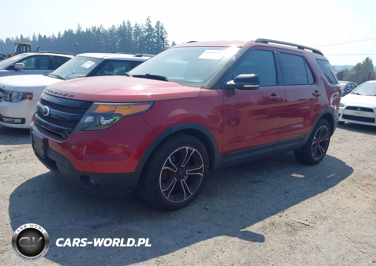 2015 Ford Explorer Sport VIN:1FM5K8GT3FGA54886 - 2