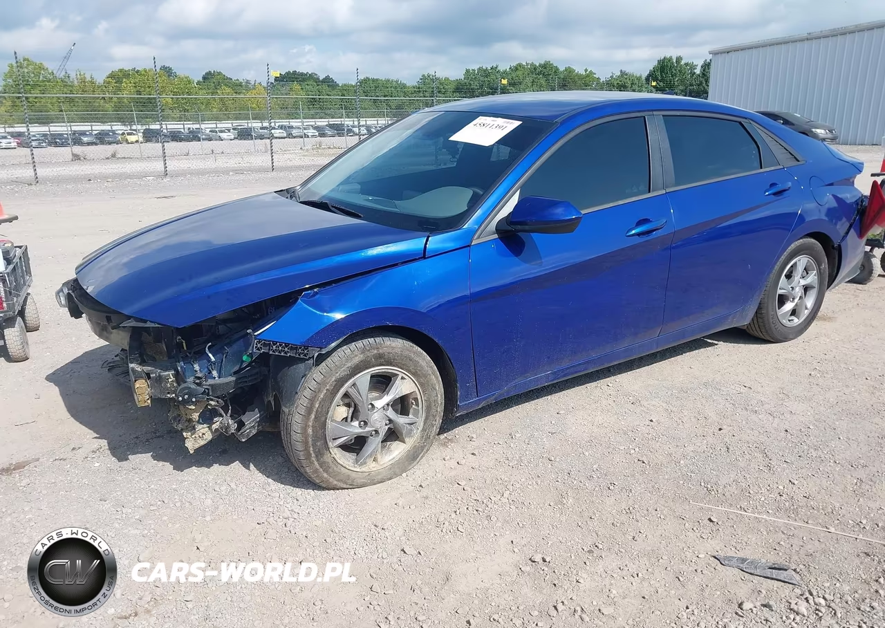 2021 Hyundai Elantra Se VIN:5NPLL4AG5MH046634 - 2