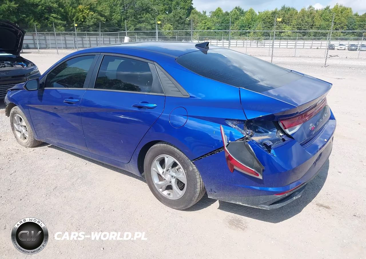 2021 Hyundai Elantra Se VIN:5NPLL4AG5MH046634 - 3
