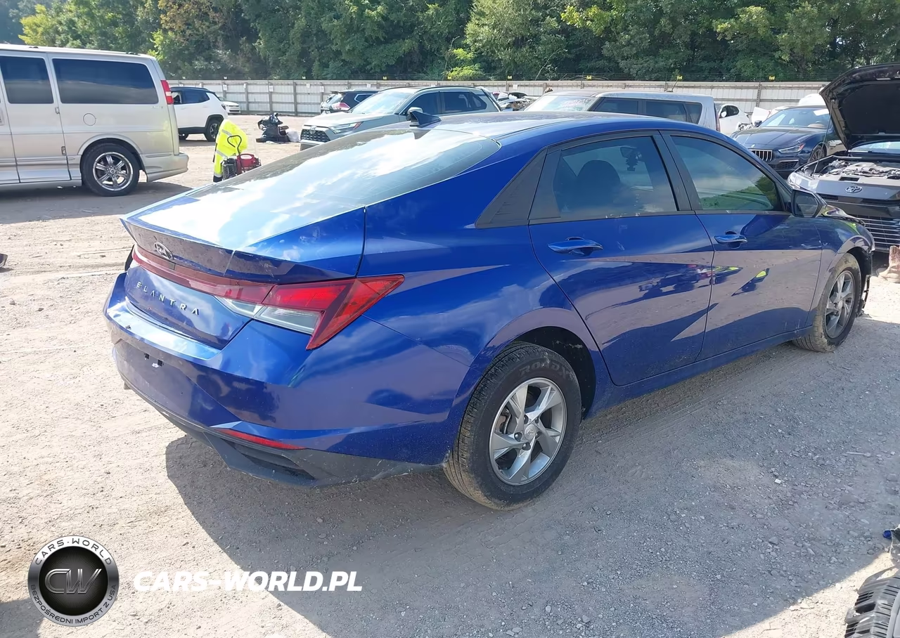 2021 Hyundai Elantra Se VIN:5NPLL4AG5MH046634 - 4
