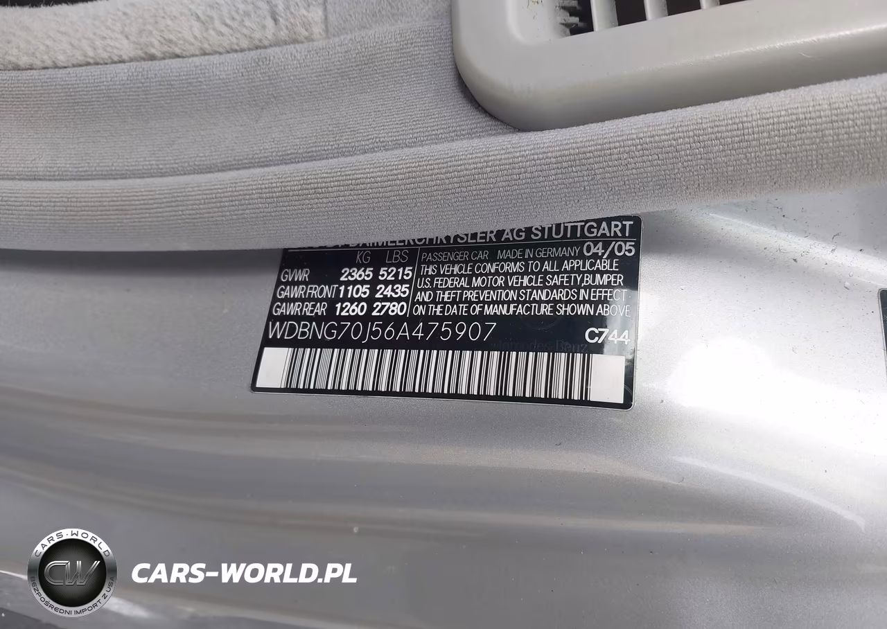 2006 Mercedes-Benz S 430 VIN:WDBNG70J56A475907 - 9