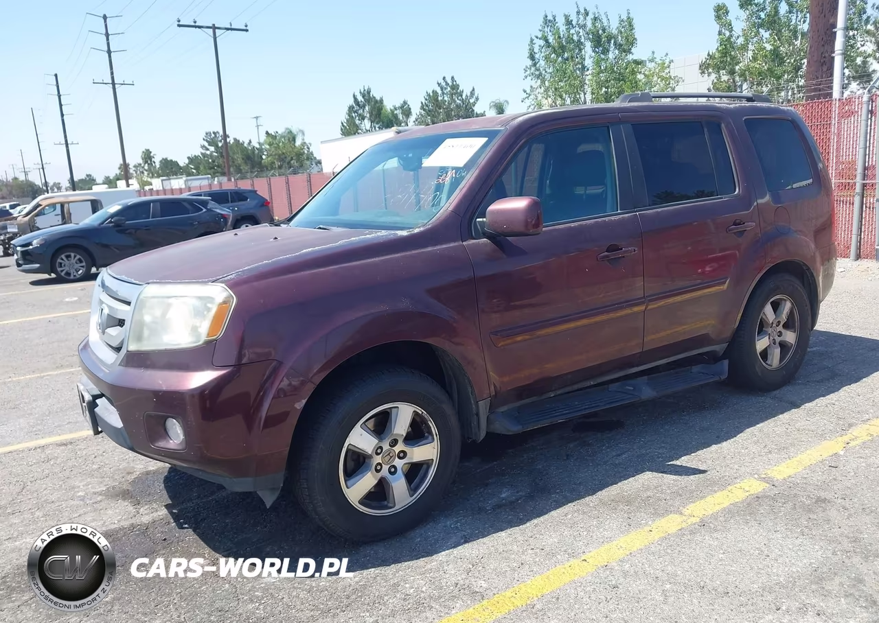 2011 Honda Pilot Ex-L VIN:5FNYF3H59BB050404 - 2
