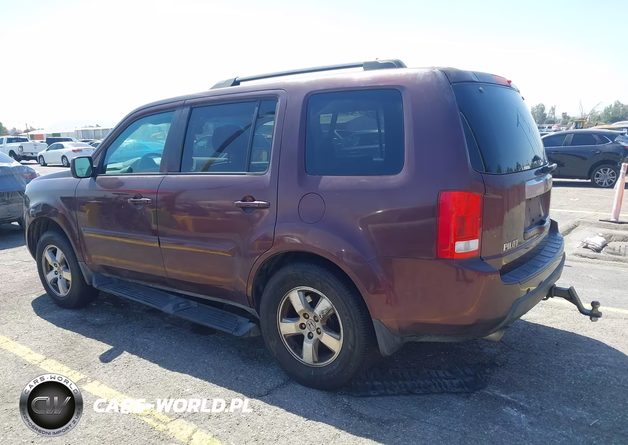 2011 Honda Pilot Ex-L VIN:5FNYF3H59BB050404 - 3