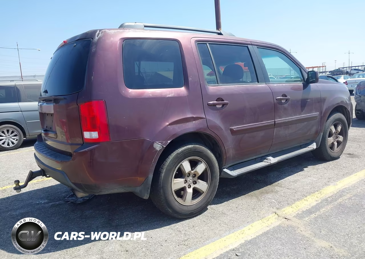 2011 Honda Pilot Ex-L VIN:5FNYF3H59BB050404 - 4