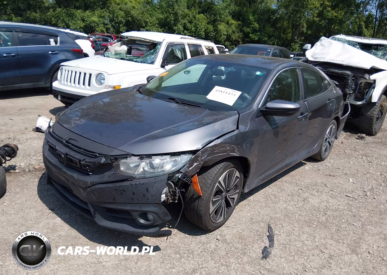 2017 Honda Civic Ex-L VIN:19XFC1F76HE016735 - 2
