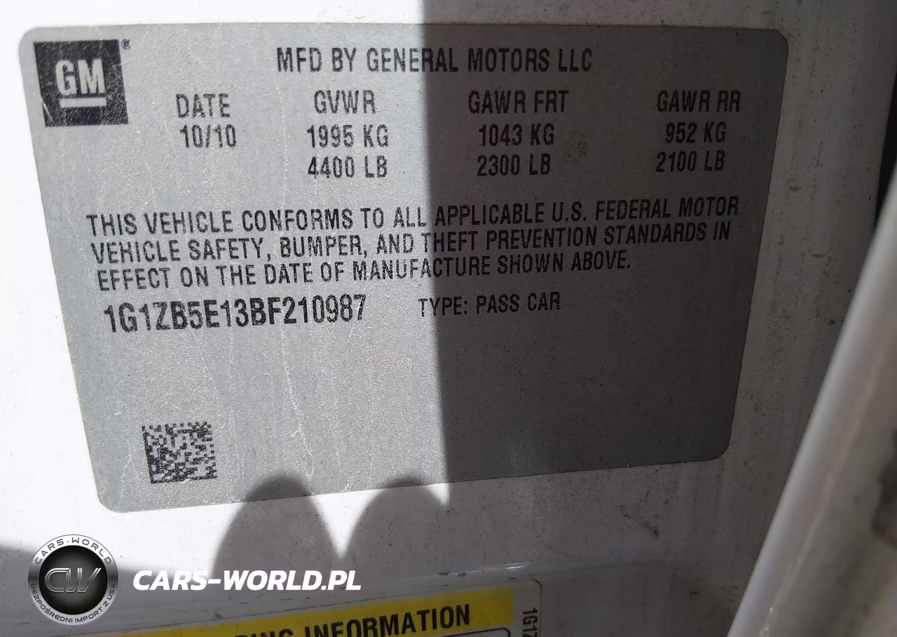 2011 Chevrolet Malibu Ls VIN:1G1ZB5E13BF210987 - 9