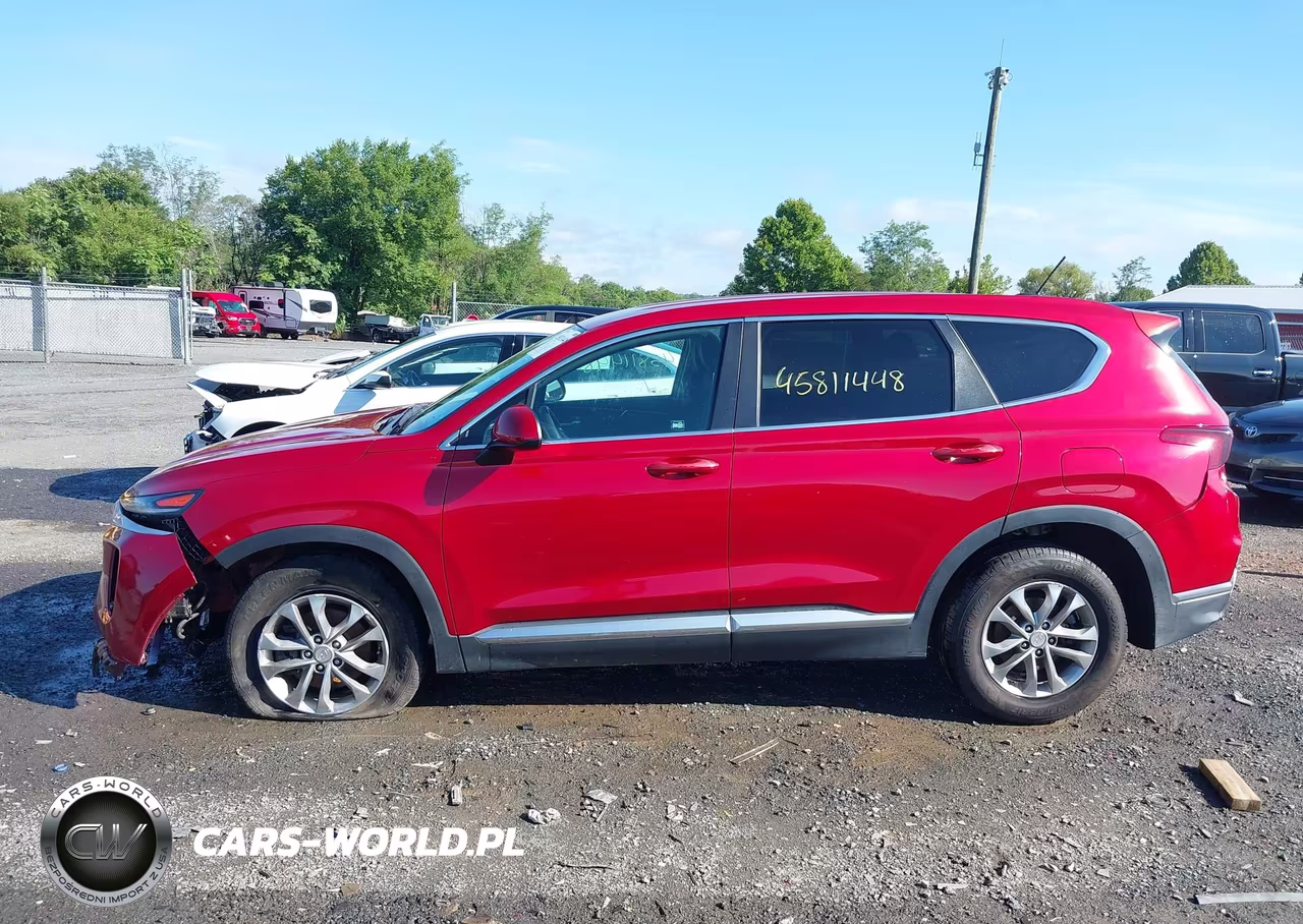 2019 Hyundai Santa Fe Se VIN:5NMS2CAD4KH102099 - 14