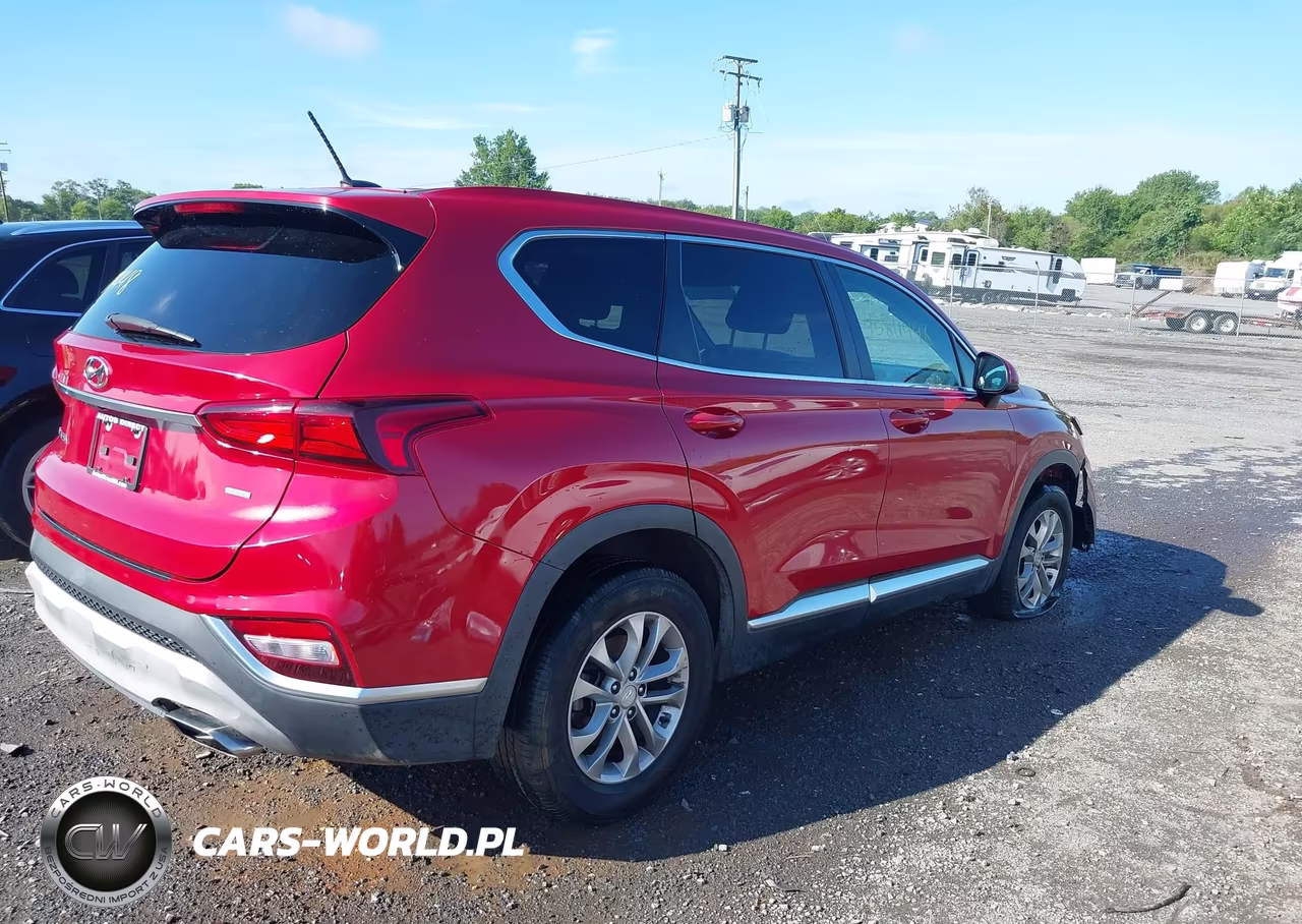 2019 Hyundai Santa Fe Se VIN:5NMS2CAD4KH102099 - 4