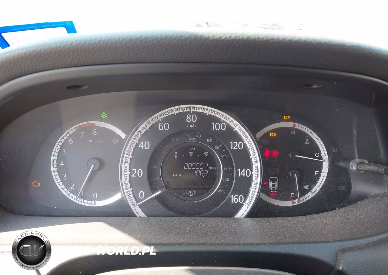 2013 Honda Accord Ex-L V-6 VIN:1HGCR3F82DA002738 - 7