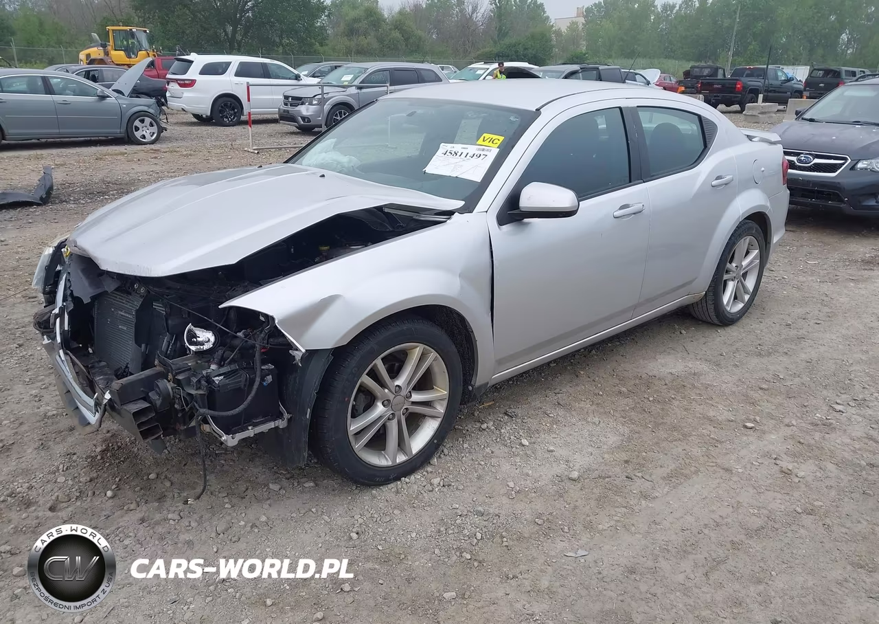 2011 Dodge Avenger Mainstreet VIN:1B3BD1FG9BN526190 - 2