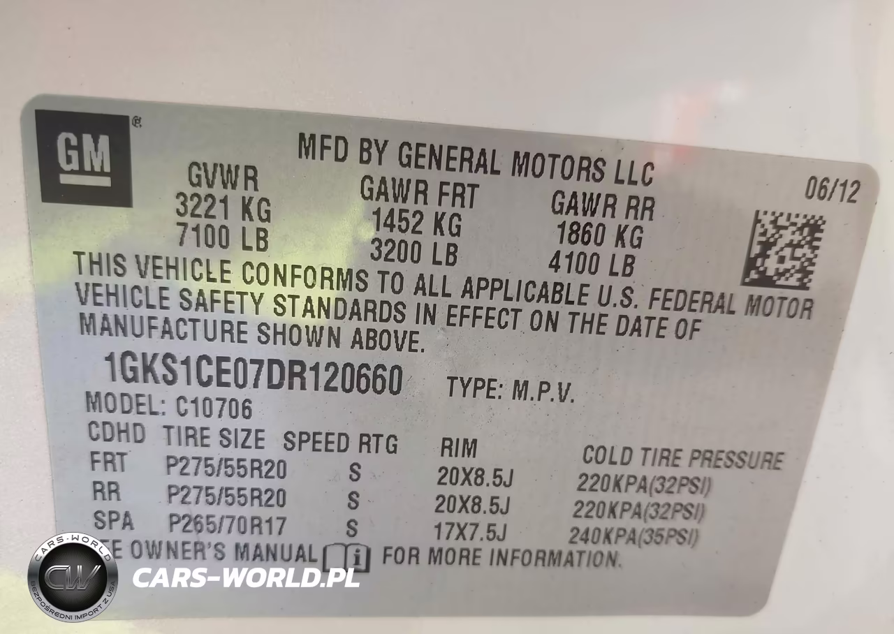 2013 GMC Yukon Slt VIN:1GKS1CE07DR120660 - 9