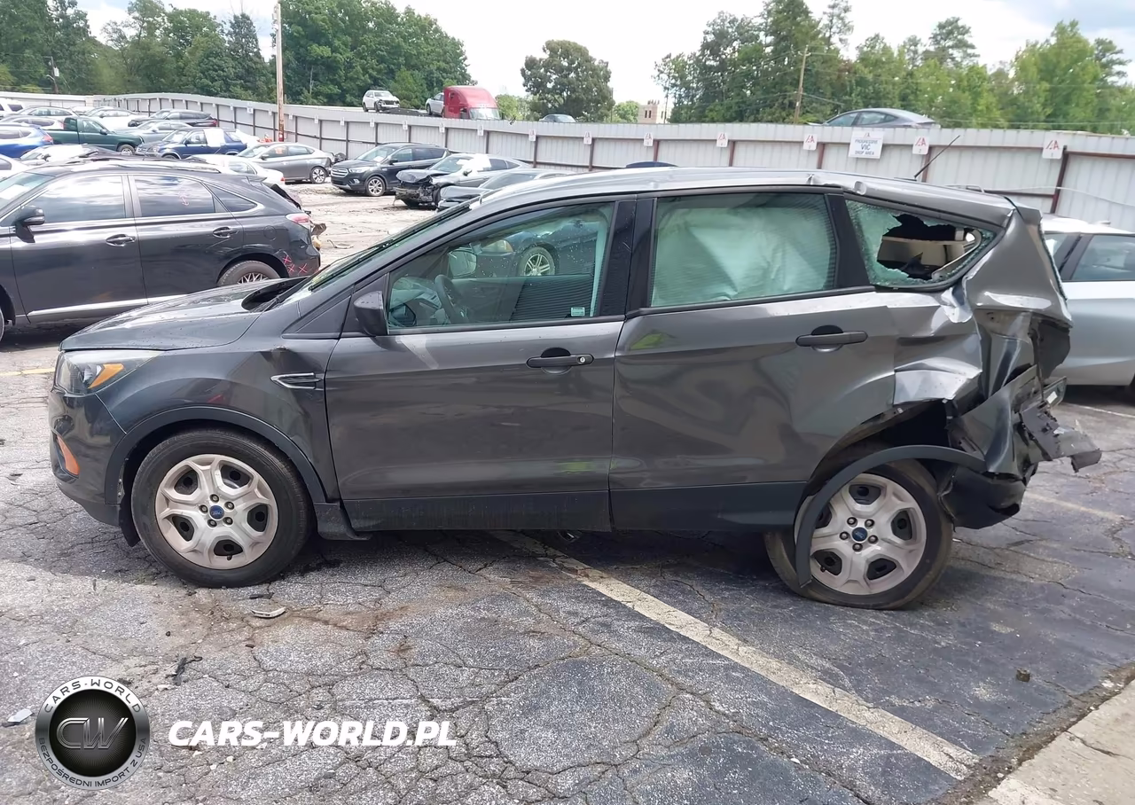 2018 Ford Escape S VIN:1FMCU0F76JUA06669 - 14