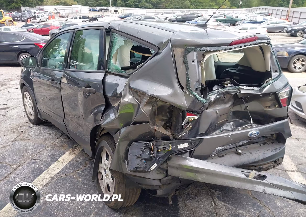 2018 Ford Escape S VIN:1FMCU0F76JUA06669 - 3