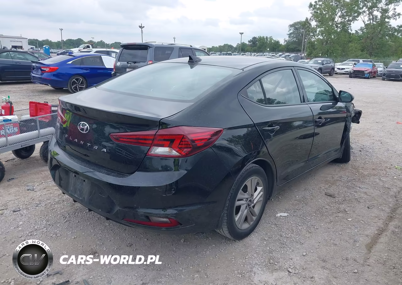 2020 Hyundai Elantra Sel VIN:KMHD84LF8LU958409 - 4