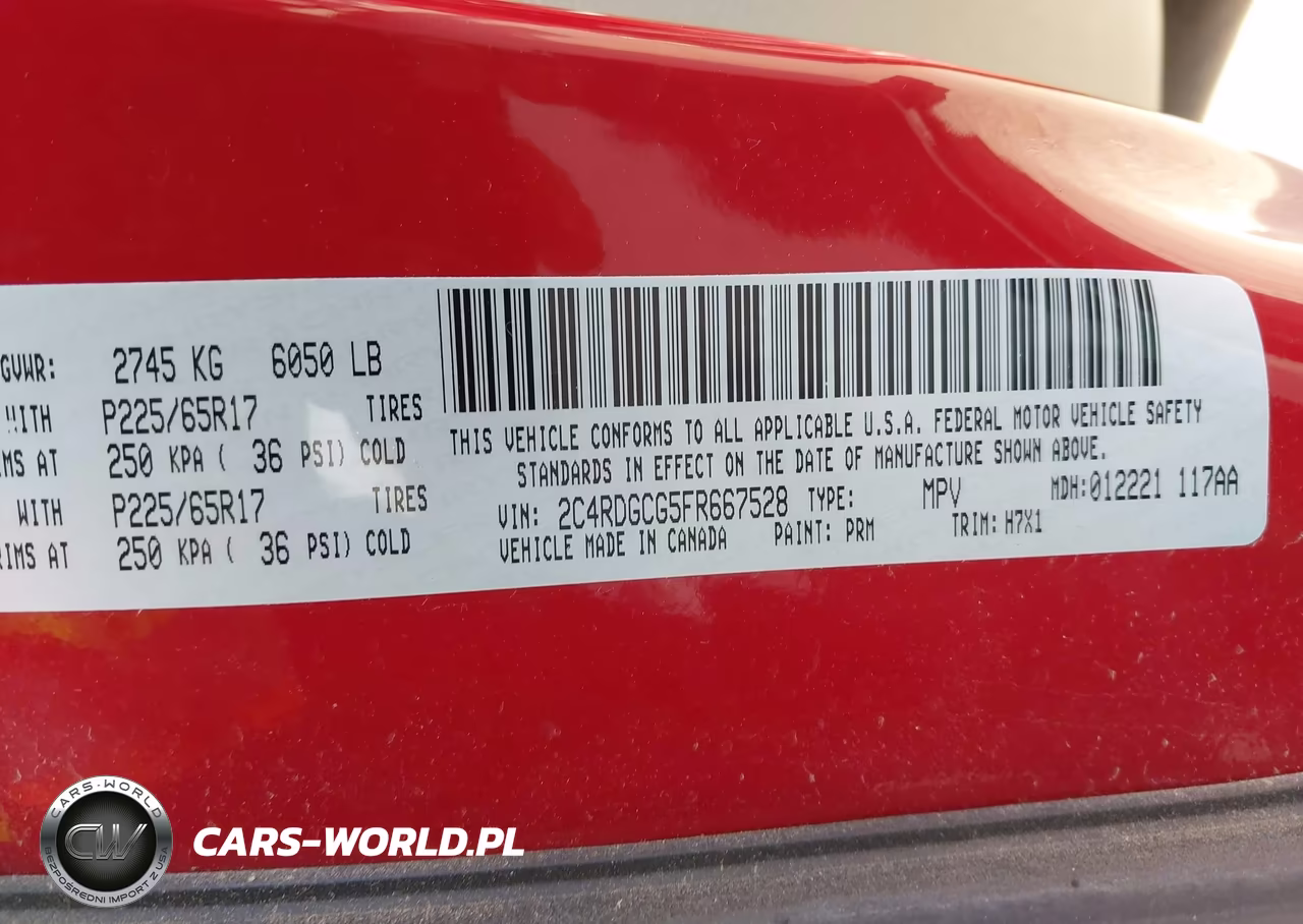 2015 Dodge Grand Caravan Sxt VIN:2C4RDGCG5FR667528 - 9