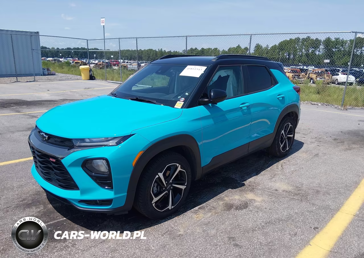 2021 Chevrolet Trailblazer Fwd Rs VIN:KL79MTSL5MB036035 - 2