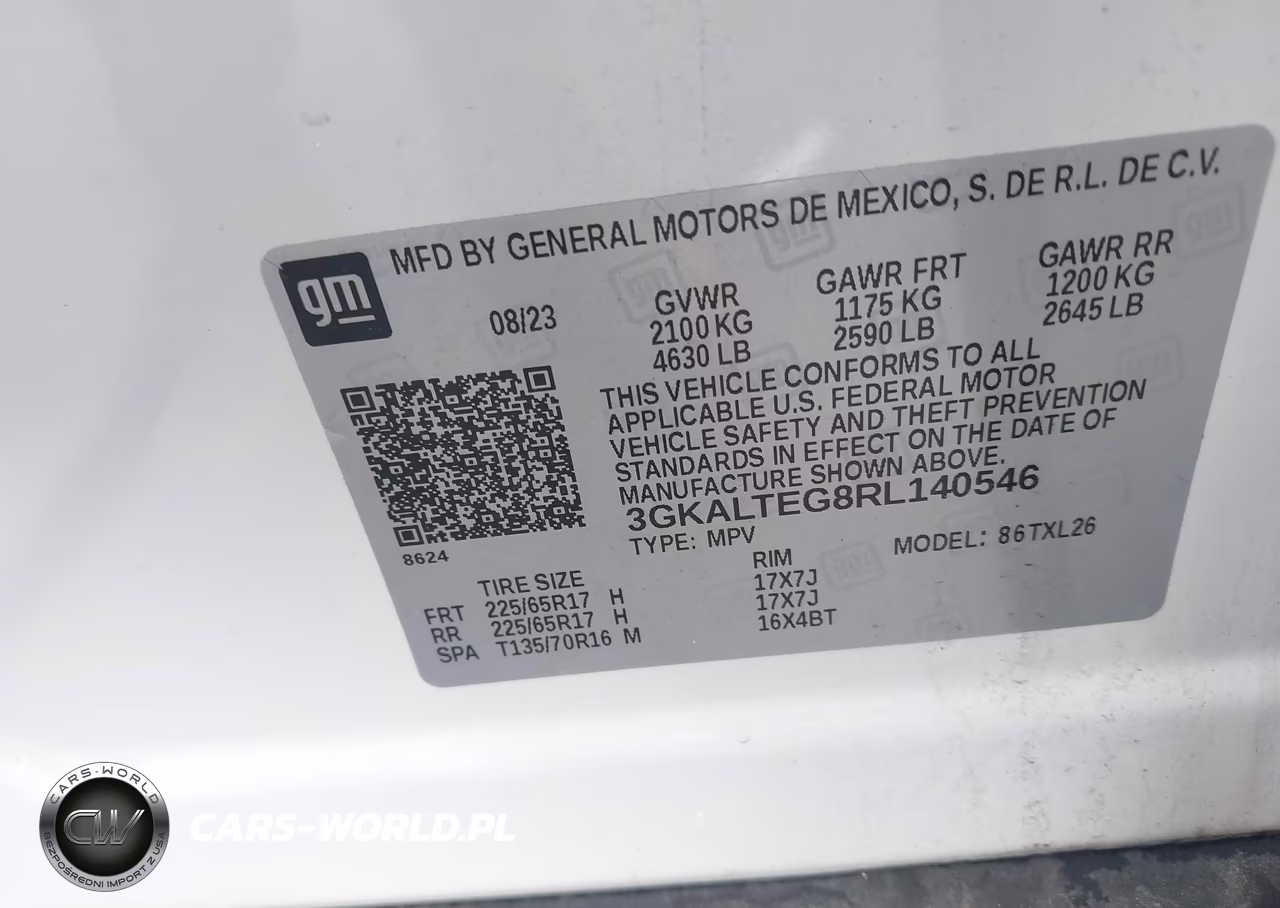 2024 GMC Terrain Awd Sle VIN:3GKALTEG8RL140546 - 9