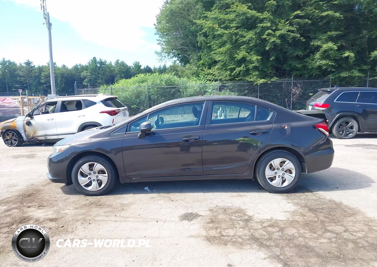 2013 Honda Civic Lx VIN:2HGFB2F58DH582824 - 14
