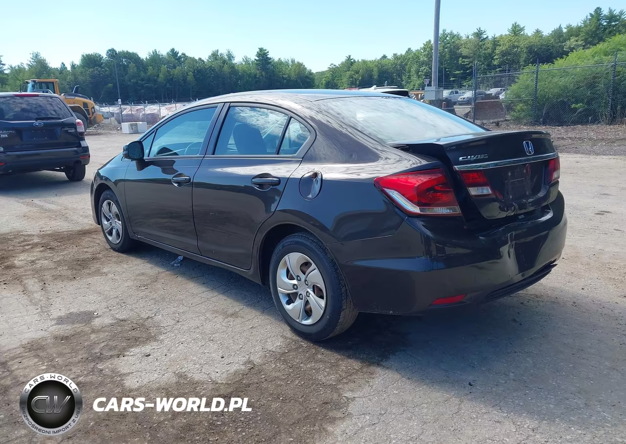 2013 Honda Civic Lx VIN:2HGFB2F58DH582824 - 3