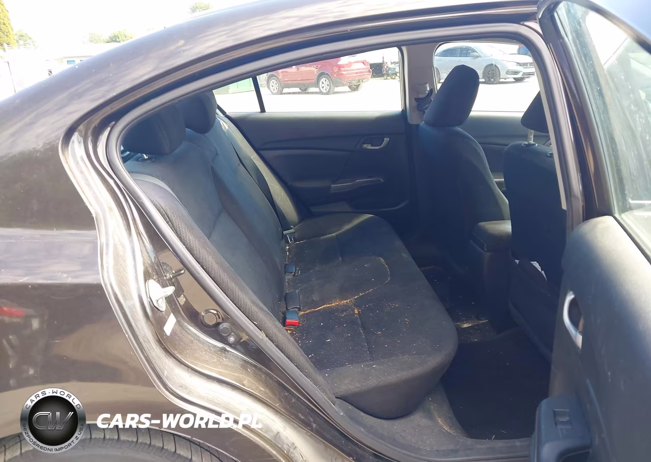 2013 Honda Civic Lx VIN:2HGFB2F58DH582824 - 8